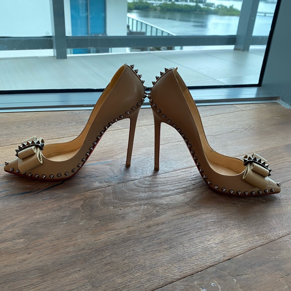 Christian Louboutin lucifers.